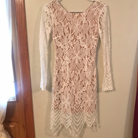 White lace Charolette Russe dress - Picture 1 of 2